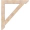 Ekena Millwork Traditional Slat Smooth Bracket, Douglas Fir, 5 1/2"W x 44"D x 48"H BKT06X44X48TRA06SDF - alternate 2